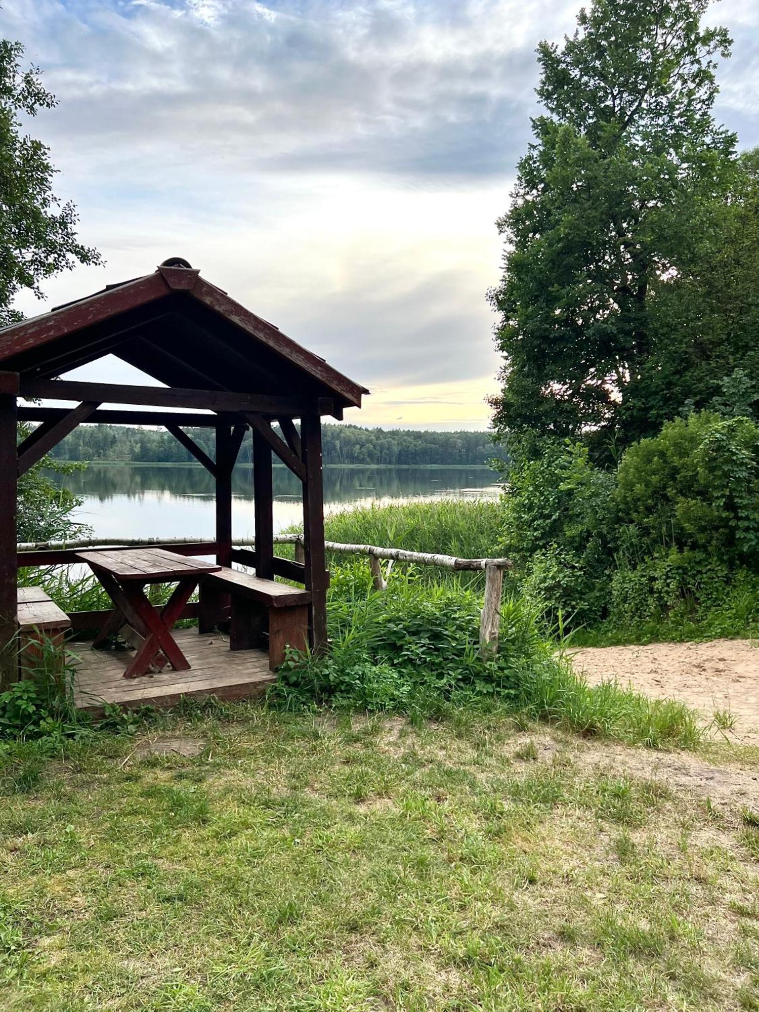 Domek Na Wzgorzu Villa Tumiany Kültér fotó